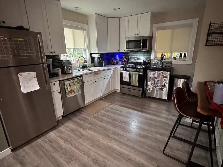 updated main appliances. addtl appliances: air fryer, toaster, nugget ice maker, food processor, kegerator