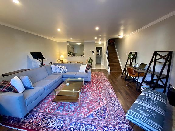 Downstairs living area