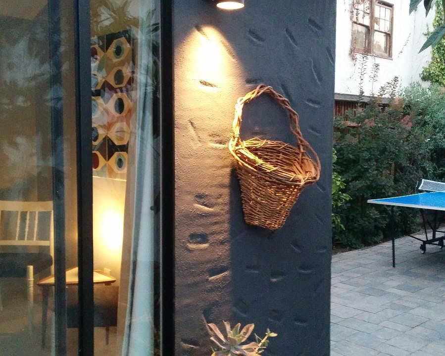 Entry from driveway
