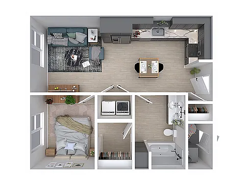 Floor plan Conductor (Income Restricted)