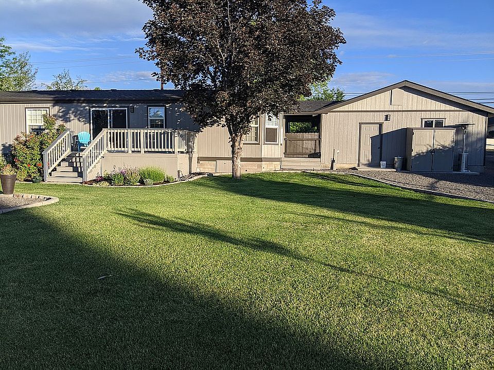 View from back yard of house