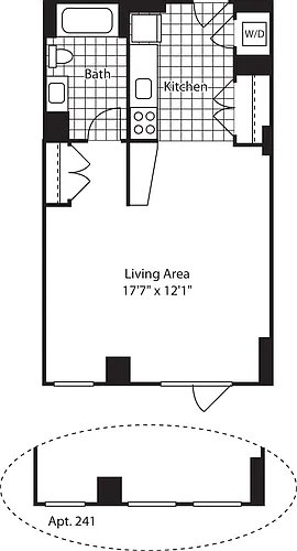 Floor plan 521