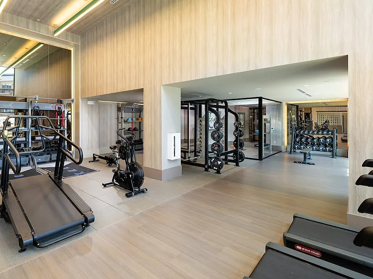 State-of-the-art fitness center