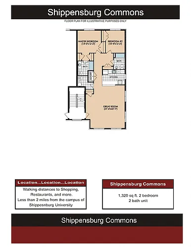 Floor plan Shippensburg