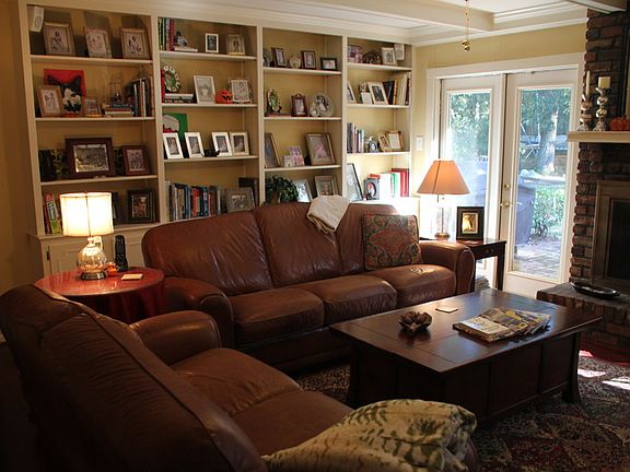 Spacious Family Room
						:
						Hardwood floors and numerous built-ins