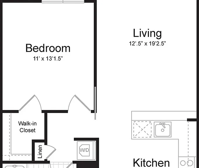 1-Bedroom 1-Bathroom | 721 sqft 1-Bedroom 1-Bathroom | 721 sqft