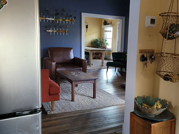 Kitchen to living and dining rooms