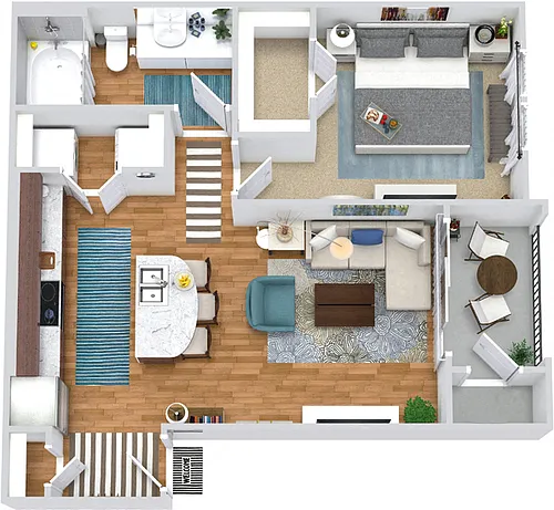 Floor plan The Lonestar