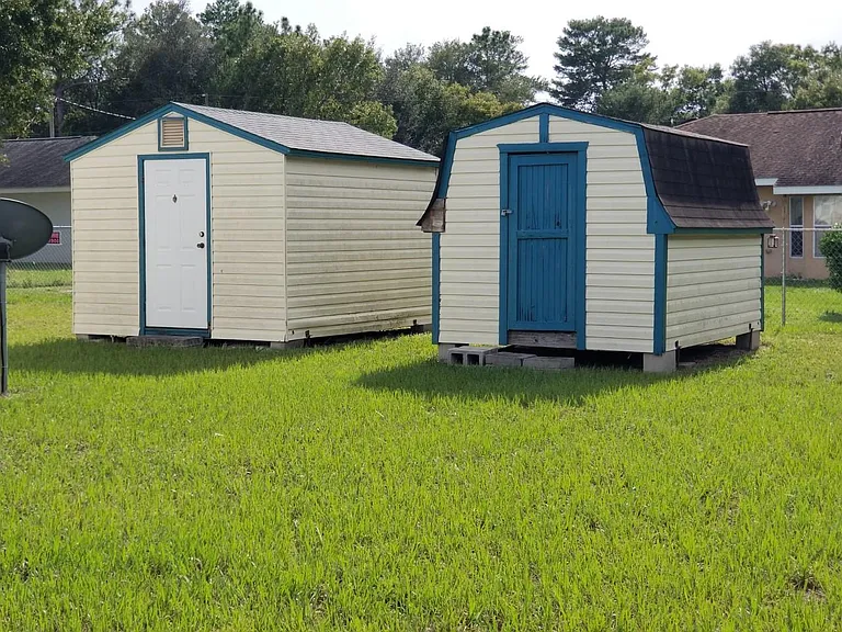 TWO Storage Sheds