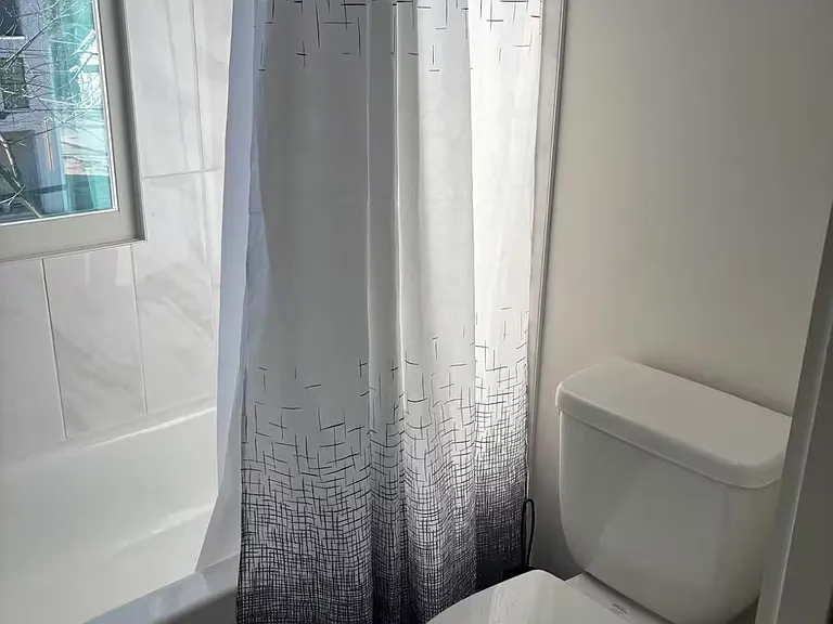 Private toilet area