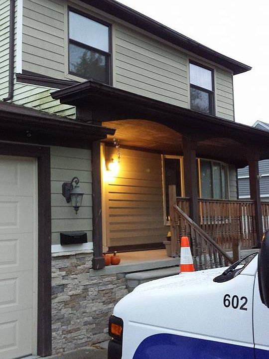 Front of house.