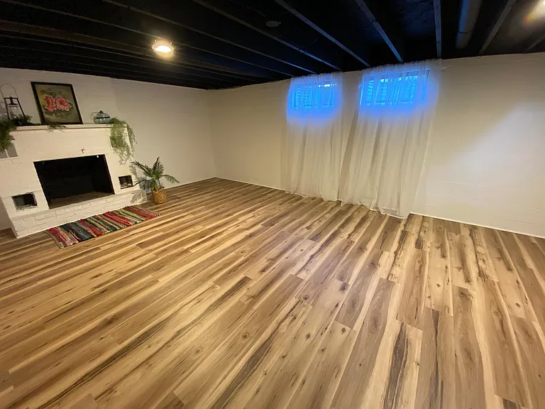 Basement finished area