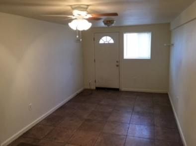 Entry way and Living Room