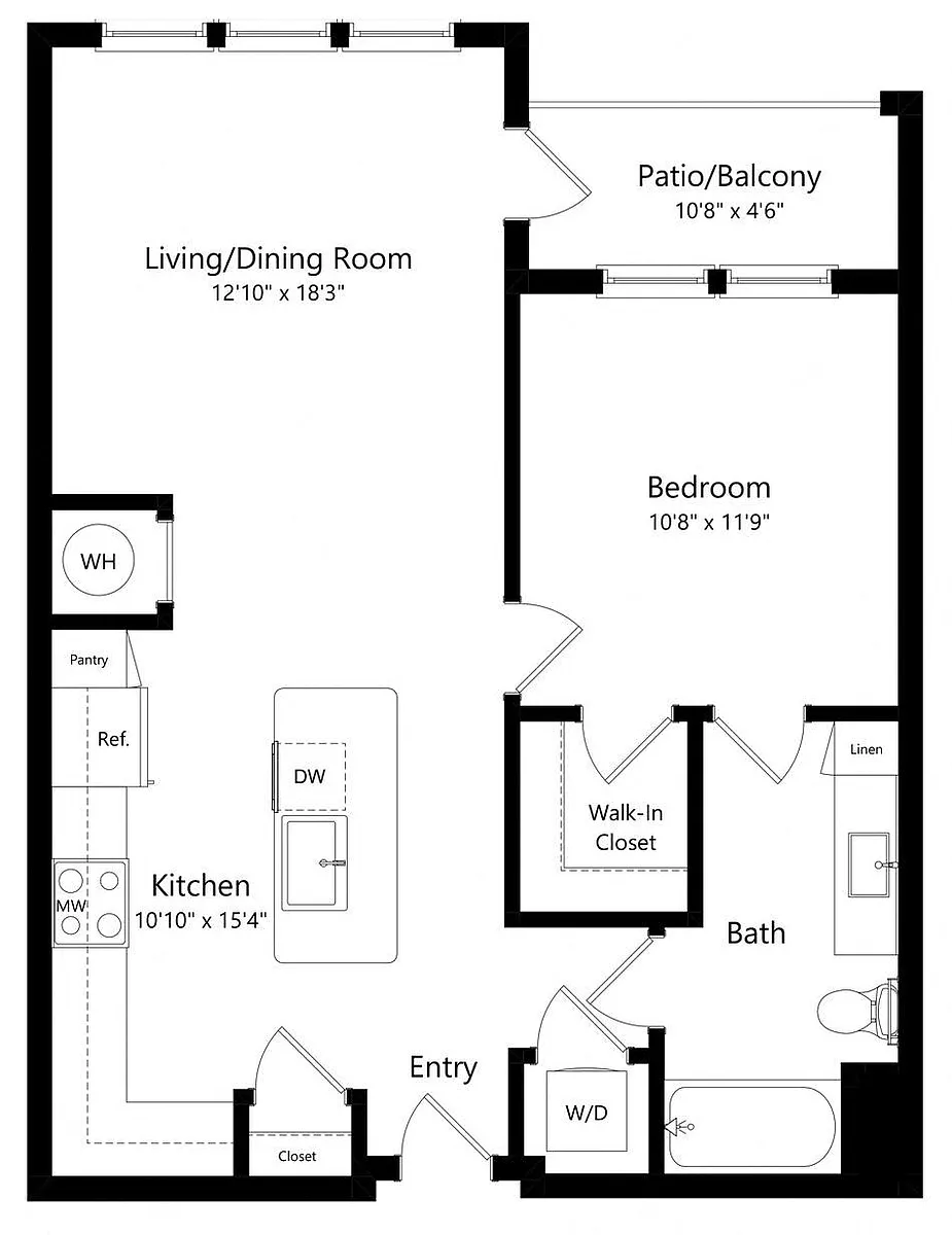 Floor plan DAVIS