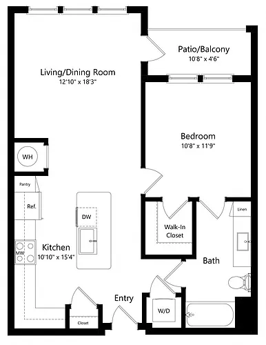 Floor plan DAVIS