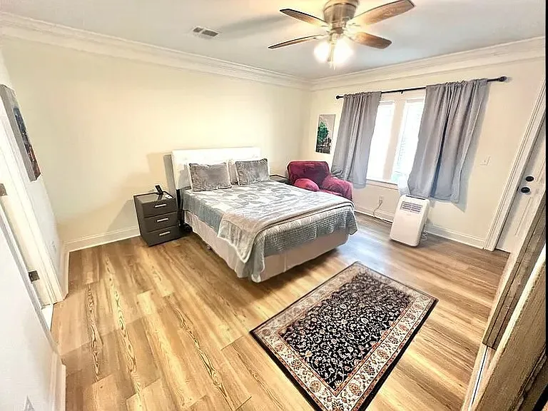 Primary bedroom with ensuite bathroom