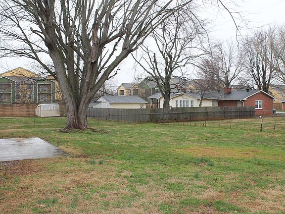 Nice size level backyard