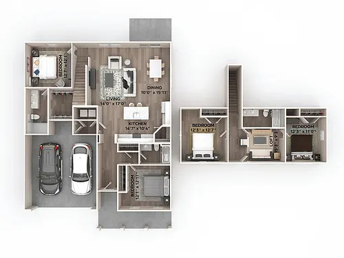 Floor plan DT-D3