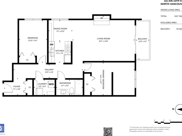 235 E 13th St #111, North Vancouver, BC V7L 2L6