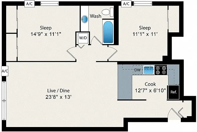Floor plan B4