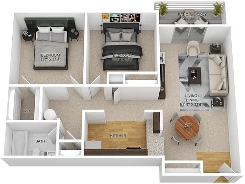 Floor plan B1 Village