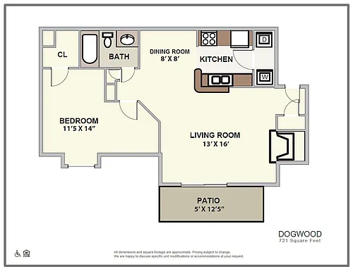 Floor plan Dogwood