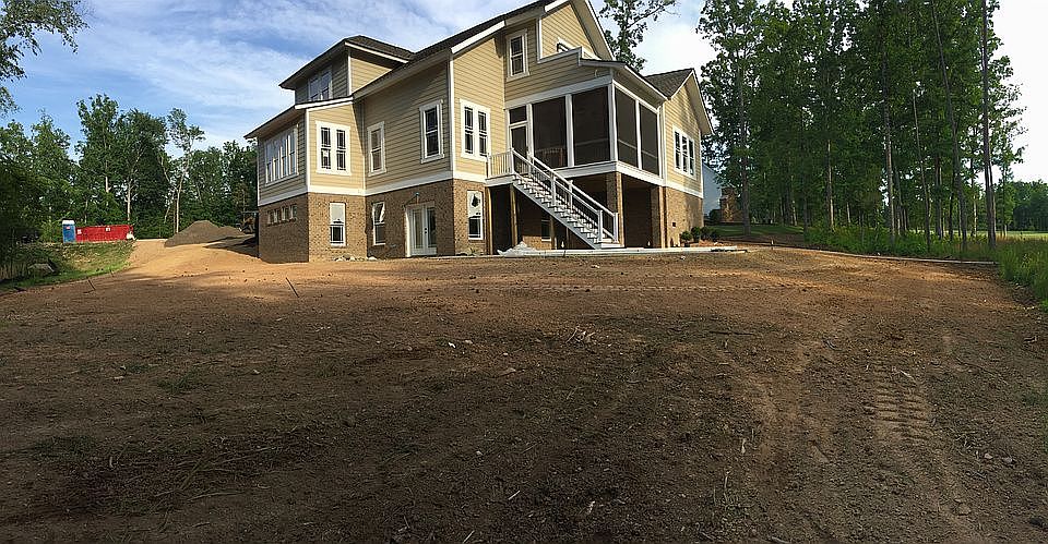 Back yard view