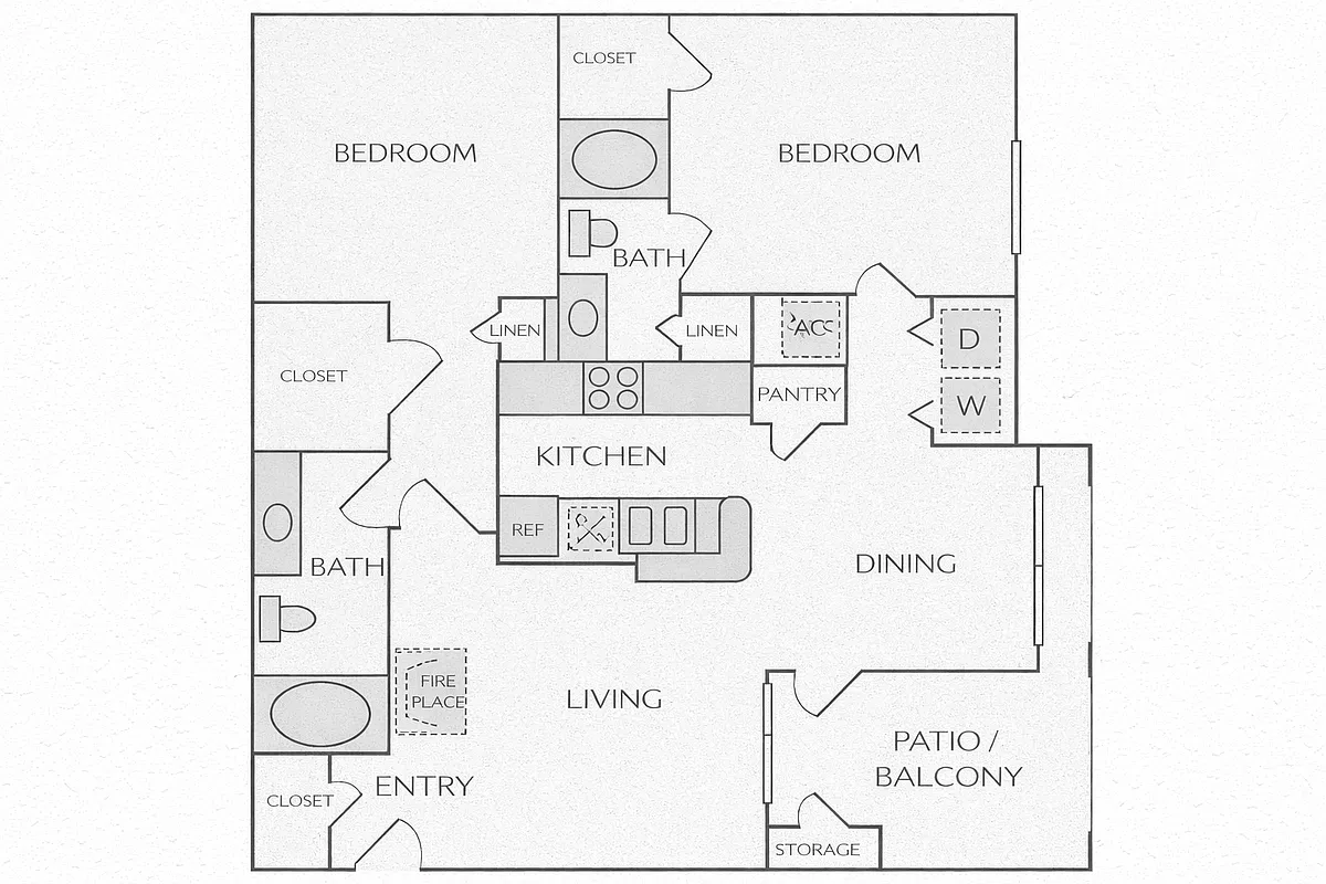 Floor plan B3