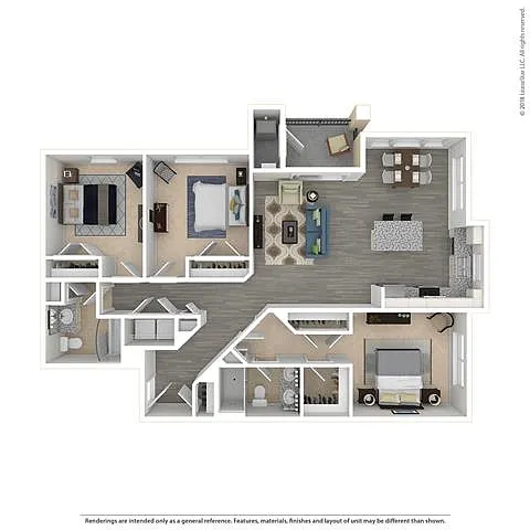 Floor plan C1 The Peaks