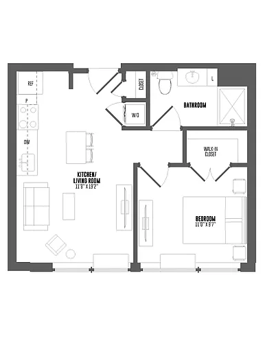Floor plan A1H1