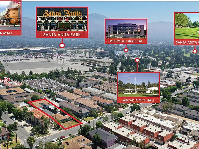 Walk to Santa Anita Mall!