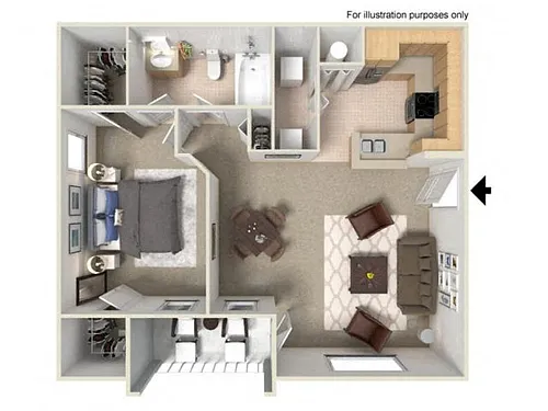 Floor plan Aruba