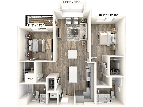 Floor plan 304