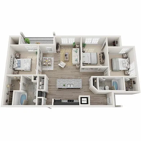 Floor plan Condor with Garage