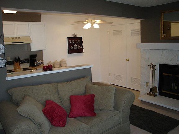 Fireplace and Dinning Area