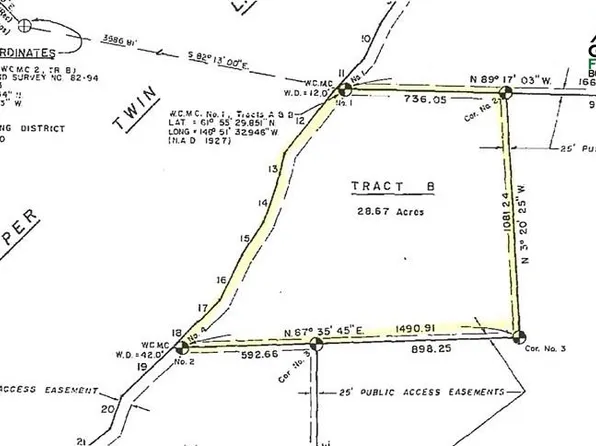 TRACT B Twin Lakes, Copper Center, AK 99573