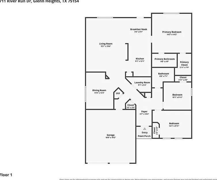 3 bed, 2.0 bath, 1623 sqft, $2,170 — Photo 2