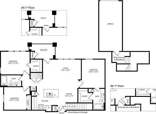 Floor plan C1G