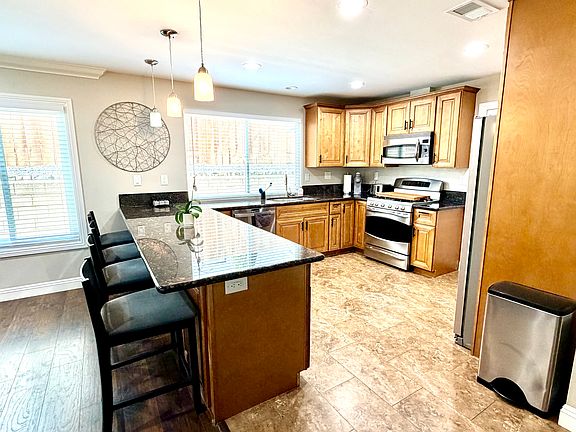 kitchen and bar