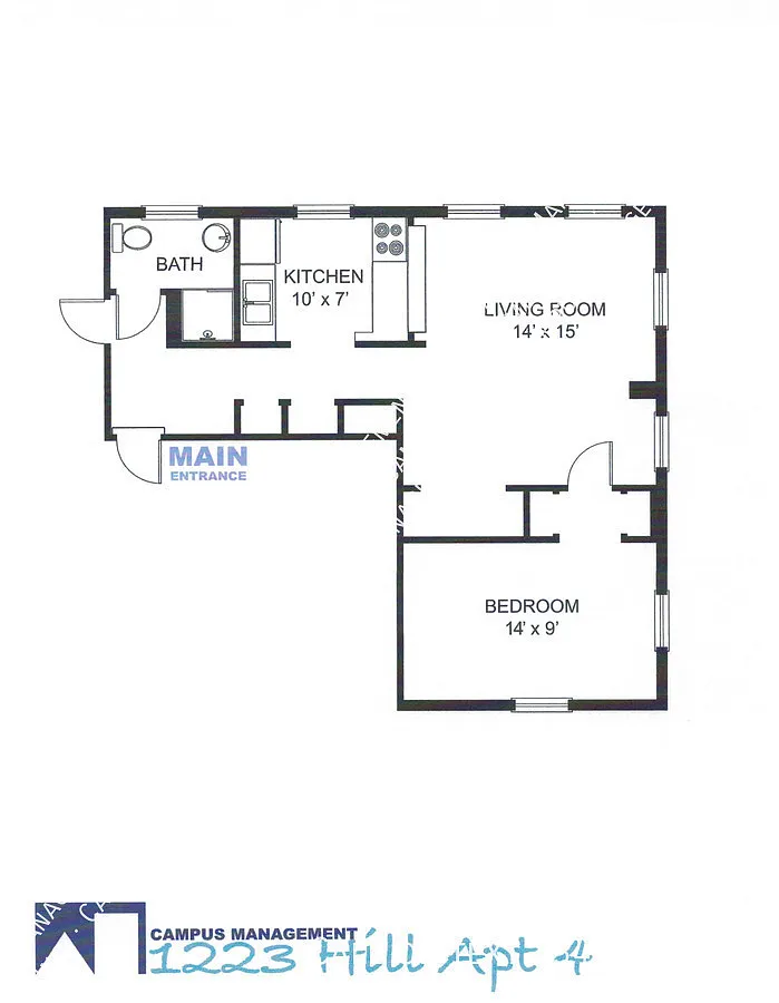 Building Photo - 1223 Hill St #4