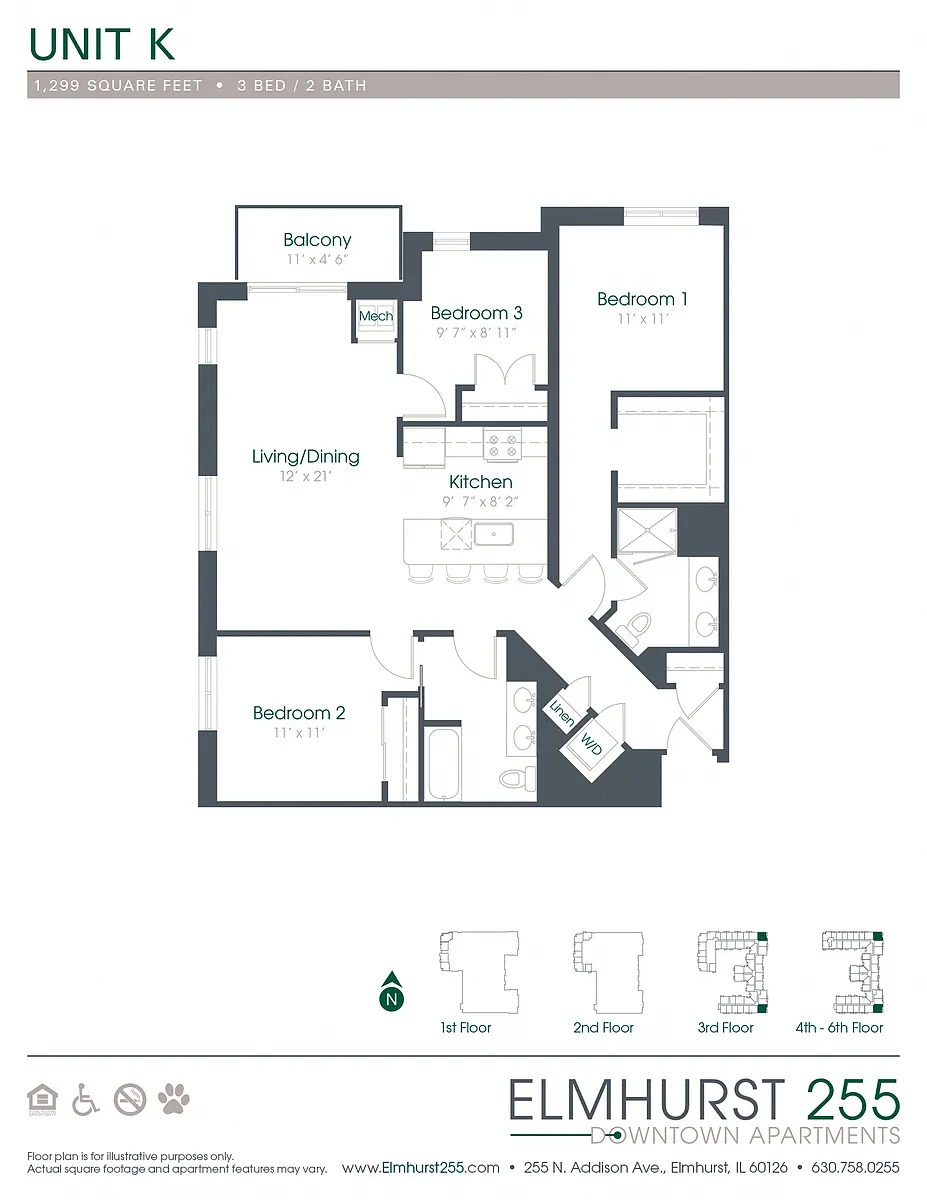 Floor plan K