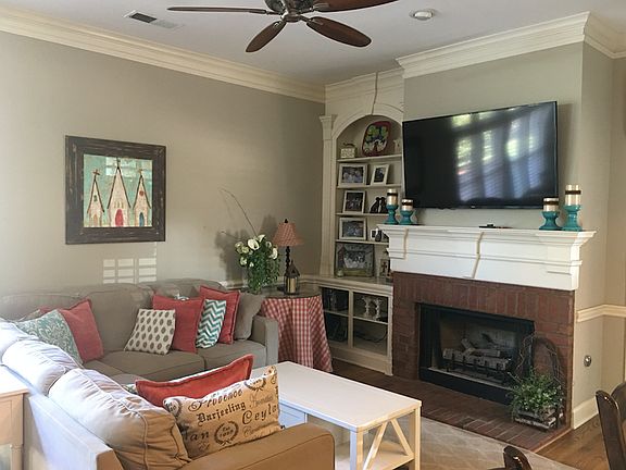 Hearth room off kitchen 