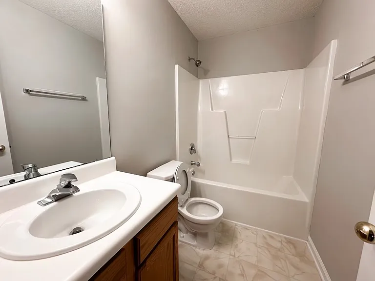 Main bathroom upstairs.