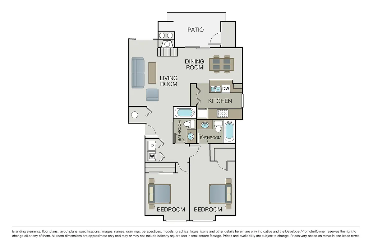 Floor plan The Denali