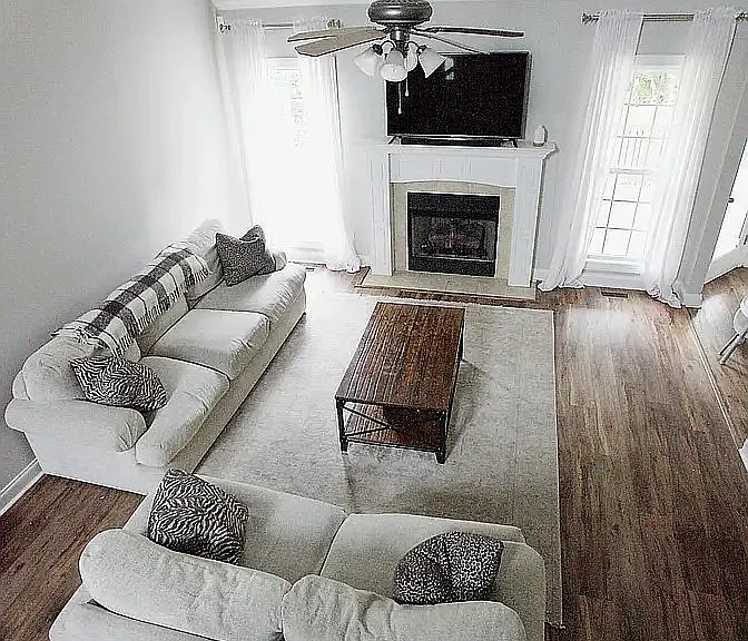 Living room area