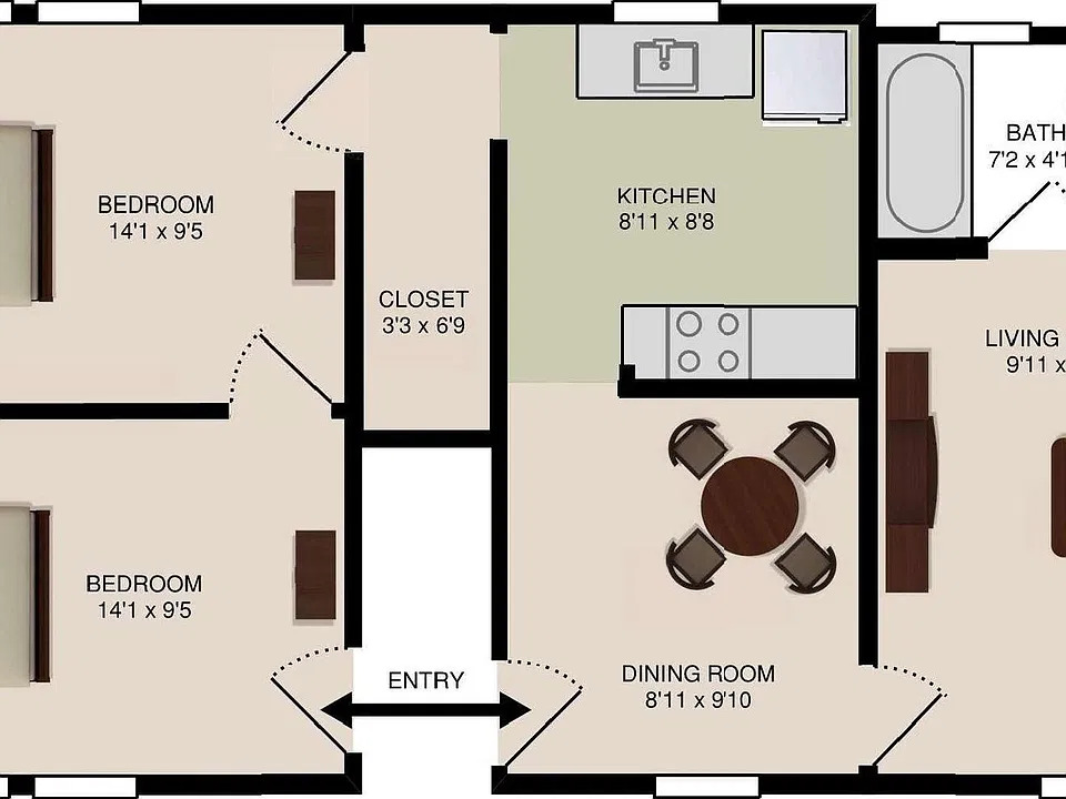 726 W College Ave #4