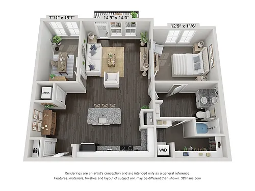 Floor plan A4
