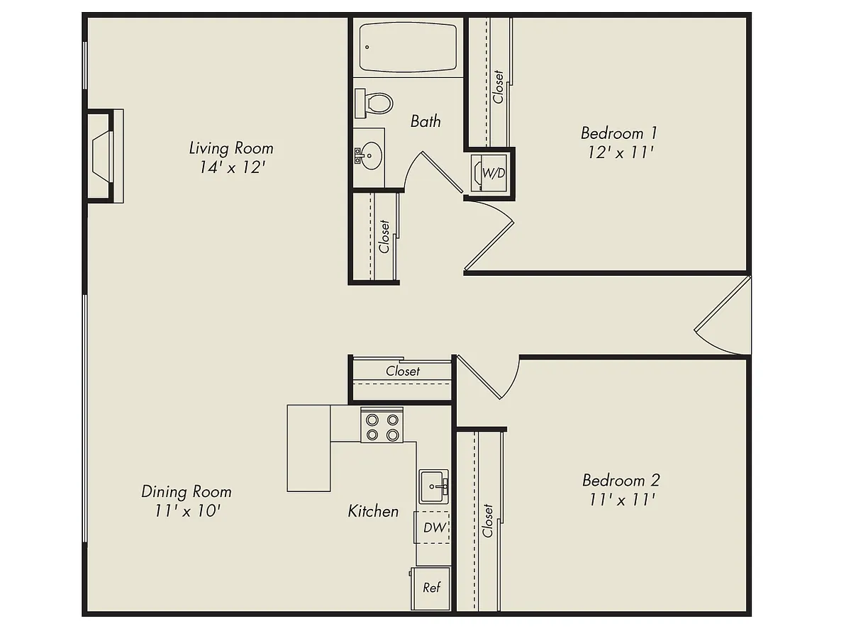 Floor plan B3