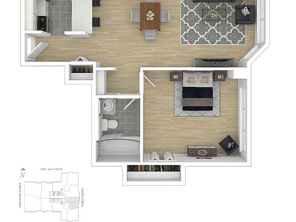 3rd image of 155 E 31st St #W27c
