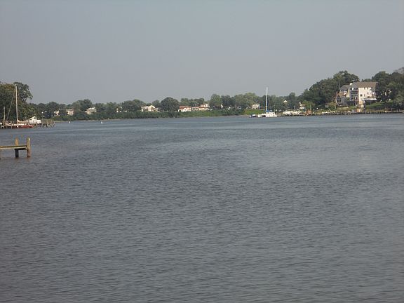 View from community pier